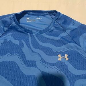 Under Armour Men's Ocean Blue Rash Guard